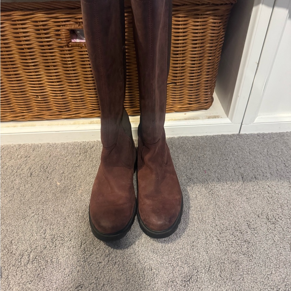 Sorel Men's Dark Brown Leather Boots